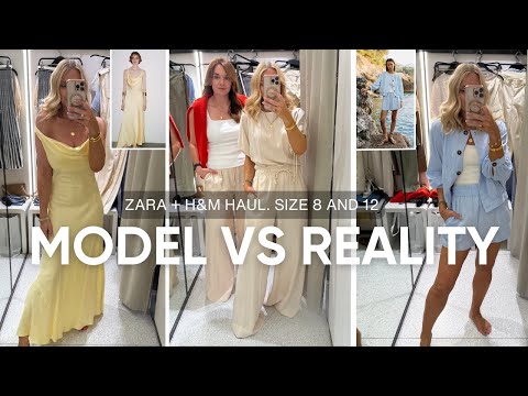Zara & H&M Haul. Model V reality. Size 8 and 12. Everyday Styling for Everyday Women