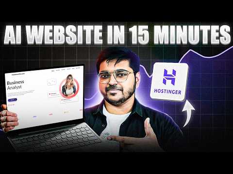 How To Build Website Using AI?🔥 Hostinger AI Website Builder In 2025 in Hindi!