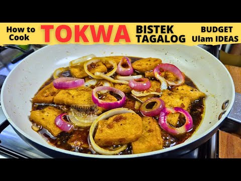 TOKWA BISTEK TAGALOG | Tokwa STEAK | LUTONG PINOY | Budget Ulam Recipes
