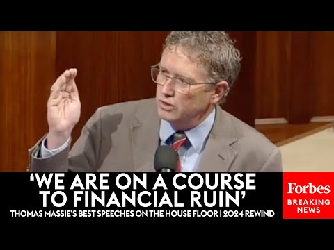 Thomas Massie Delivers A Flurry Of Fiery Speeches On The House Floor | 2024 Rewind