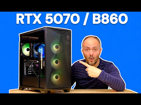 RTX 5070 + B860 + Core Ultra 5 245K BUILD: Unconventional EXPERIMENT