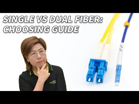 Single vs. Dual Fiber: How to Choose the Right Cable for Your Network