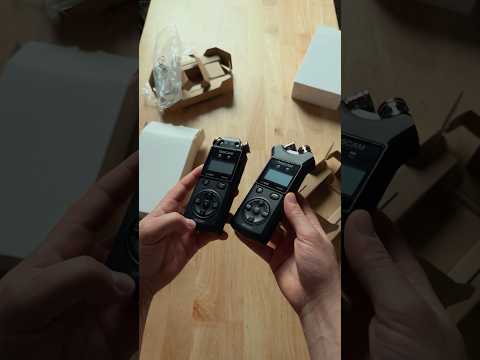 Tascam DR-05XP & DR-07XP Unboxing 👀 New 32-Bit Float Small Audio Recorders