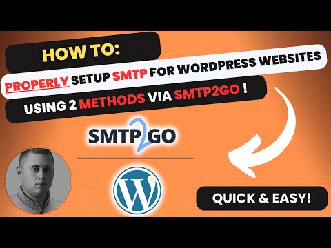 How to setup SMTP for any WordPress website