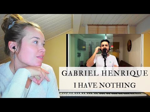 Finnish Vocal Coach Reaction (SUBS)- Gabriel Henrique "I Have Nothing" // Äänikoutsi Reagoi