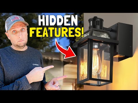 How To Install An Exterior Light & Add Outlets With No Extra Wiring!