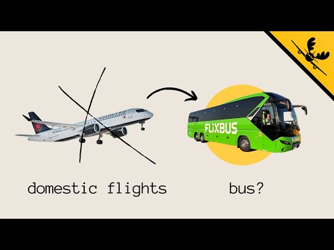 Can buses replace domestic flights?