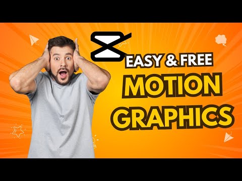 How to Create TRENDING Motion Graphics in CapCut for FREE
