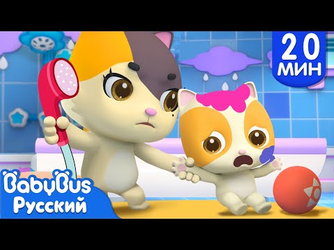 Пора Купаться | Кошка Мими и Котик Тими | Популярные песенки o детской жизни | BabyBus