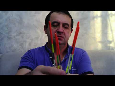 Самодельные поплавки для дальнего заброса из сердцевины репья.