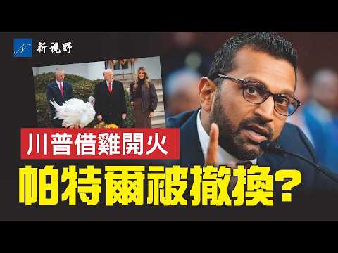川普赦免感恩節火雞，辛辣炮火全場笑翻。FBI局長帕特爾要被撤換？幕後博弈曝光。俄烏談判獲突破。#感恩節火雞 #川普 #帕特爾 | 新視野 第2058期 20251126