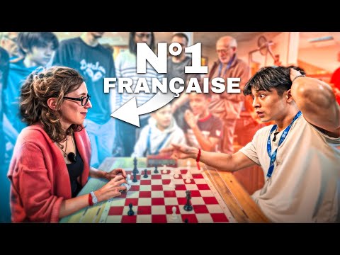 I play the French Number 1, the only Grand Master in history in France!