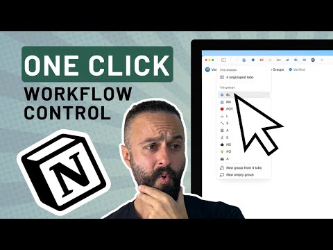 Notion Tab Groups… Finally! (Switch Context Like A Pro)
