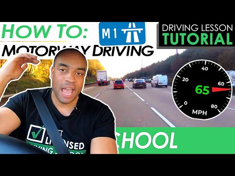Joining Motorways and How to Drive on a Motorway | Driving Tutorial | Updated 2025