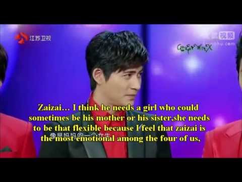[Eng Sub] On-stage Interview F4 Reunion at Jiangsu TV's Spring Festival 2013