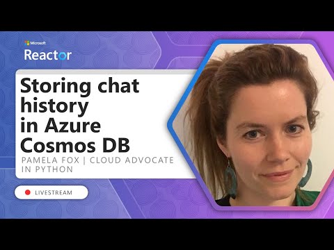 Storing chat history in Azure Cosmos DB