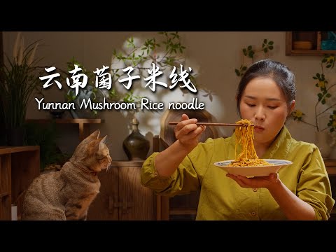 Yunnan Mushroom Rice Noodles: Discover Its Many Delicious Varieties【滇西小哥】
