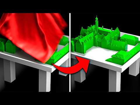 How to Reveal a City Model like FERN (Blender tutorial)