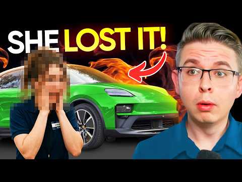 Porsche Saleswoman LOSES HER MIND on My WORST CALL EVER??