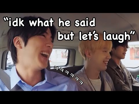 bts being random is everything!