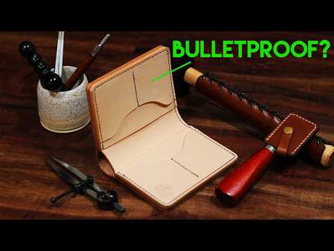 This Wallet is Indestructible! | Leathercraft