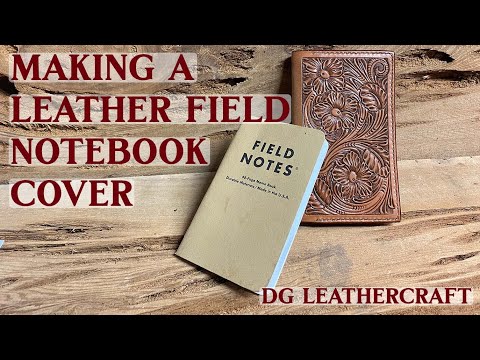 Making a Leather Field Notebook Cover