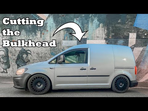VW Caddy cutting the bulkhead | Bulkhead modification