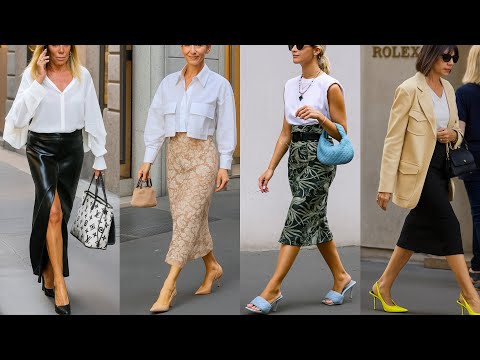 HOTTEST LOOKS OF MILAN STREET STYLE 2025 🇮🇹 ITALIAN LUXURY OUTFITS FASHION | AUTUMN SHOPPING TRENDS