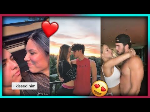 Cute Couples cuddling and kissing on TikTok [TikTok Compilation]