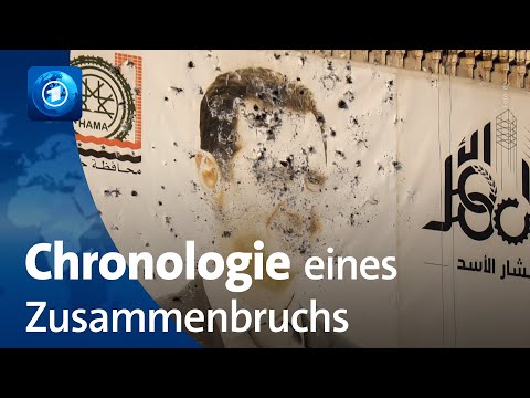 Assad-Regime in Syrien: Chronik eines Zusammenbruchs
