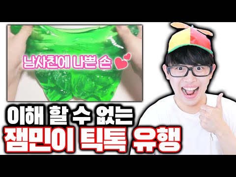 이해 할 수 없는 잼민이들의 틱톡 유행ㅋㅋㅋ