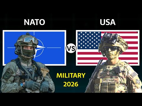NATO (Without USA) vs USA Military Power Comparison 2025 | USA vs NATO Military Power 2025