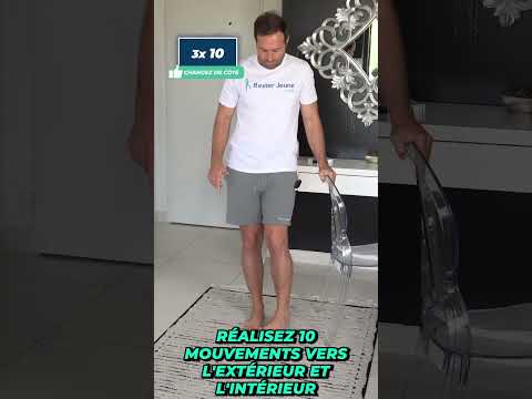 Chevilles rigides, genoux fatigués ? ✋ Cet exo est fait pour vous #Genoux #Chevilles #Mobilite