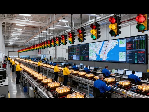 Inside a NEW YORK Traffic Control Center — How a City Manages 10,000 Lights (FULL PROCESS)