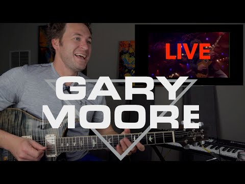 Guitar Teacher REACTS: GARY MOORE "Parisienne Walkways" LIVE (buckle up)