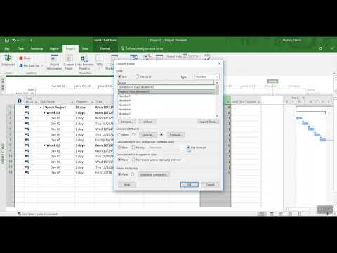 MS Project Planned Percentage Complete Vs Actual Percentage complete - Updated Improved version