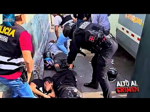 Criminal gang LOS BABYS DE HUAYCÁN and LOS POLYS DEL SUR busted