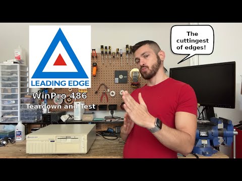 Leading Edge WinPro 486! Teardown and test