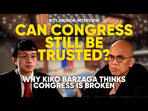 Why Cong. Kiko Barzaga Thinks Congress Is Broken | Boy Abunda Interview
