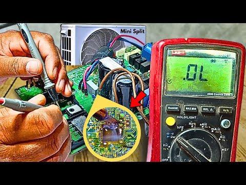 How to Repair a Dead Mini Split AC Circuit Board Step by Step!