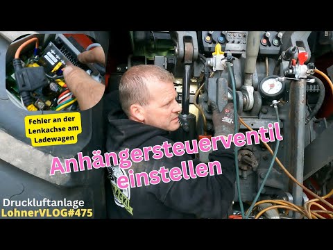 LohnerVLOG#475 Strautmann Ladewagen noch kaputt I Fendt926 Vario TMS Anhängersteuerventil einstellen