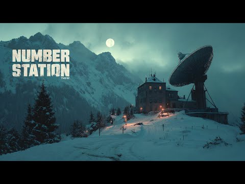 The Forgotten Number Station – Winter Night Sci-Fi Ambience 4K