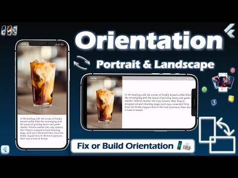 Set Orientation Flutter | Landscape or Portrait mode in app