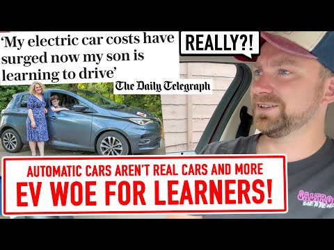 The UK has MAJOR PROBLEMS with learning to drive... are EV lessons more expensive? 