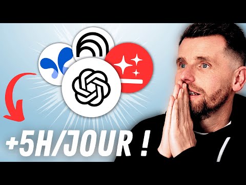 Ma nouvelle méthode pour gagner 5H/JOUR avec l'IA et CHATGPT