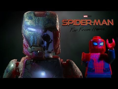 Spider-Man: Far From Home - Mysterio Illusion Scene IN LEGO