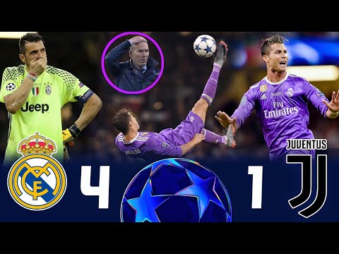 The Match That Made Every Madrid Fan Love Ronaldo ❤ ◄ Real Madrid 4-1 Juventus 🤯🔥 2017 FHD