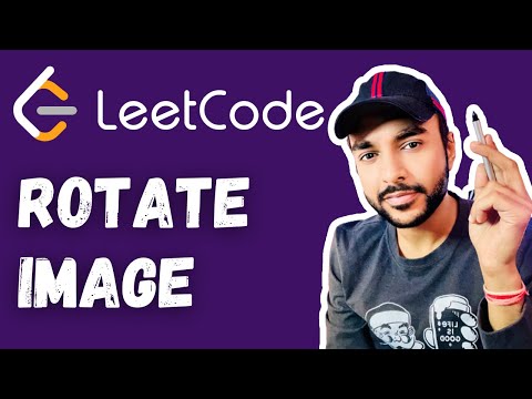 Rotate Image (Leetcode 48) | Full solution with examples visuals and animation | Study Algorithms