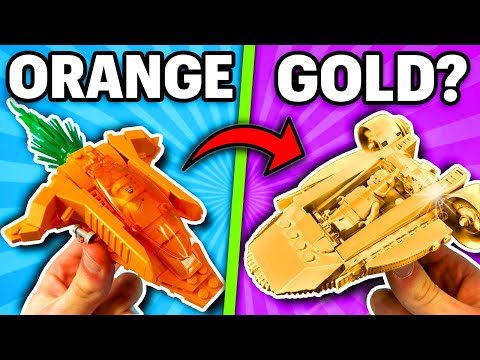 I made EVERY COLOR LEGO Spaceship...