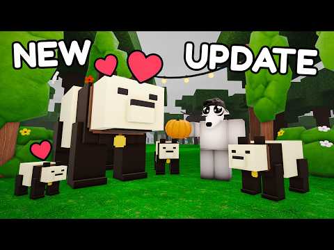 NEW PET TAMING UPDATE IS CRAZY.. 99 NIGHTS IN THE FOREST ROBLOX